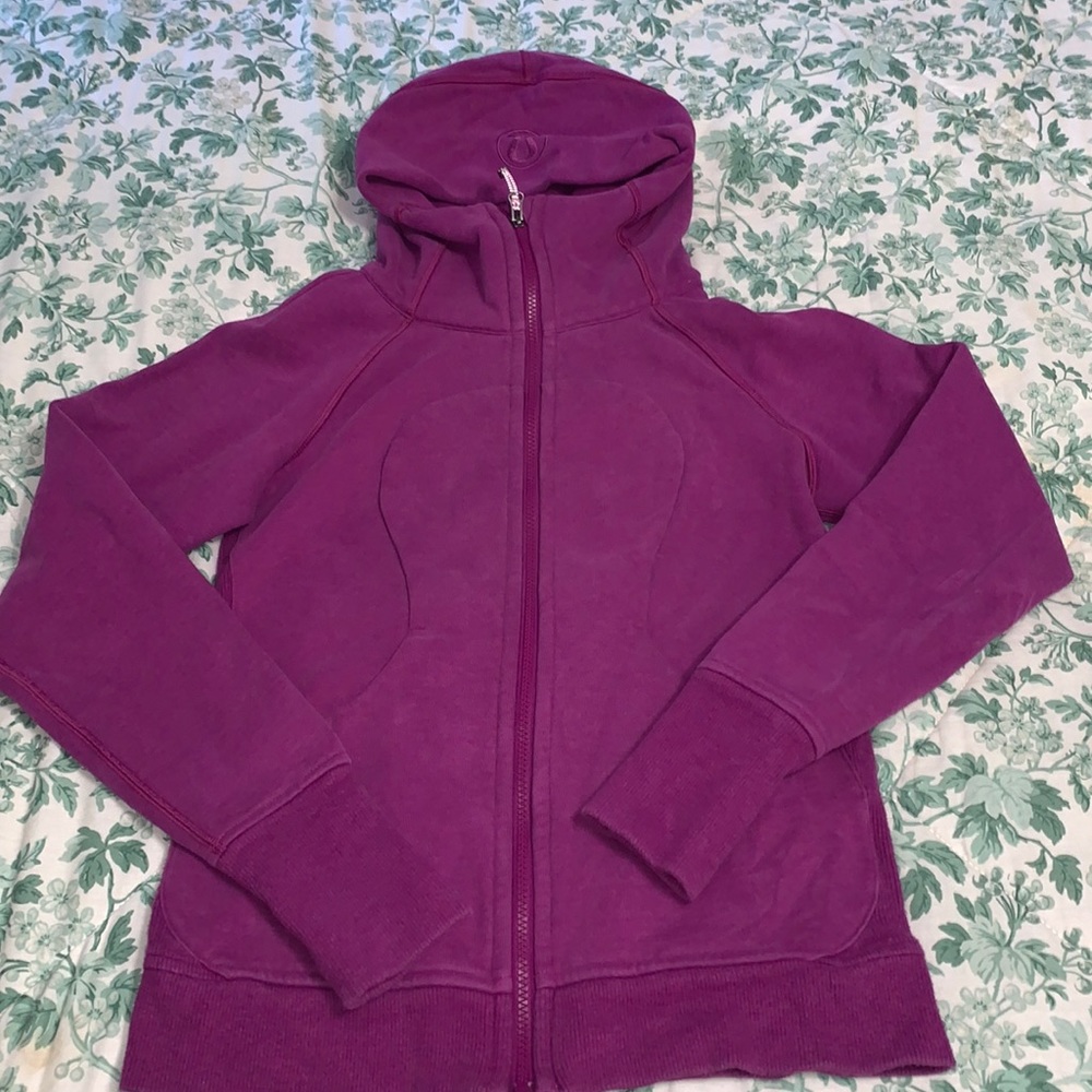 Purple Lululemon Scuba Full Zip Size 6